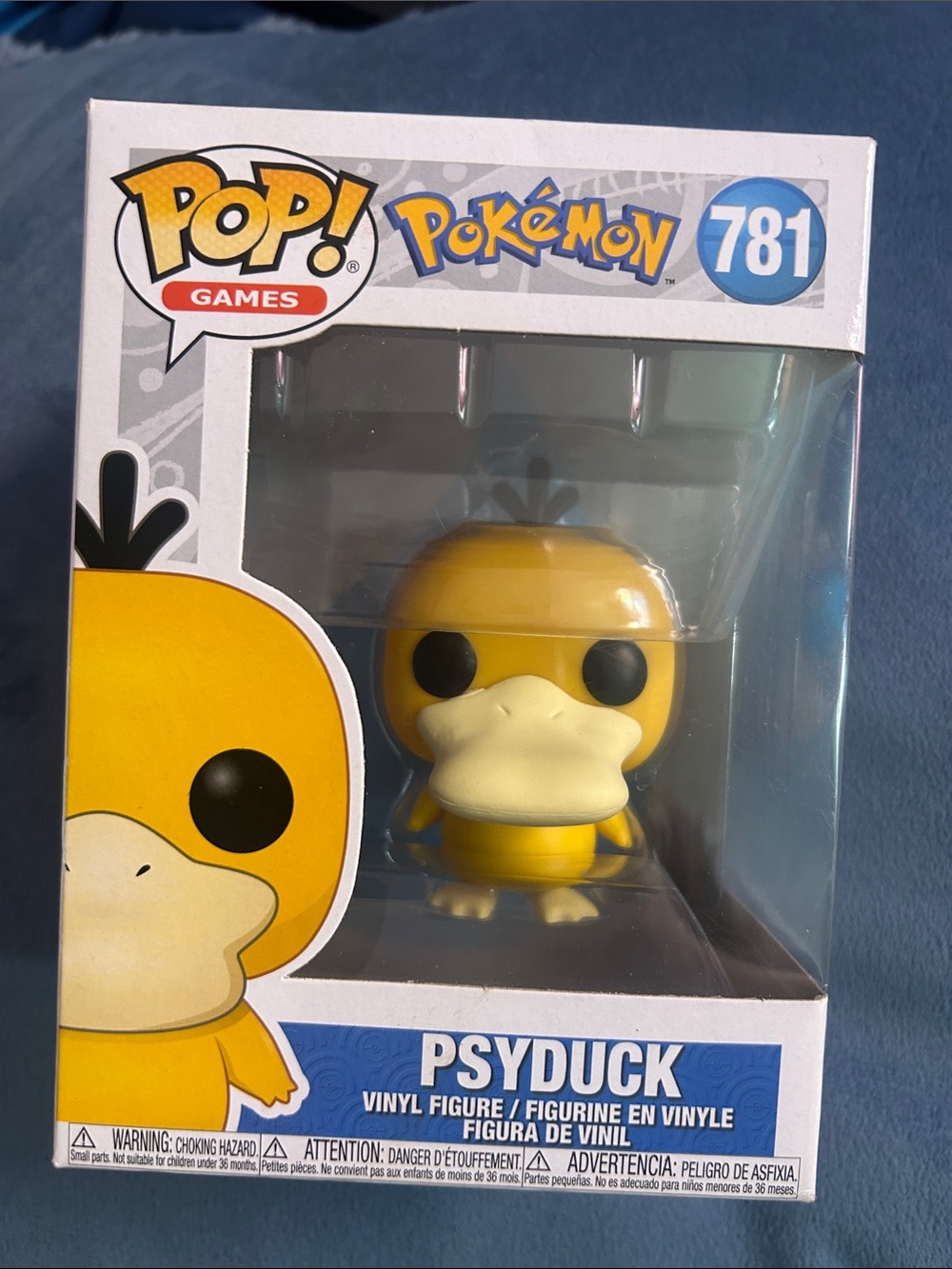 Funko Psyduck Vinyl Figure - Yellow